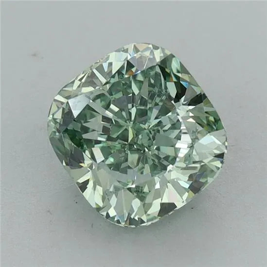 2.08ct Cushion modified Lab Grown Diamond (Colour Fancy Vivid Green, Clarity VS1, IGI Certified)