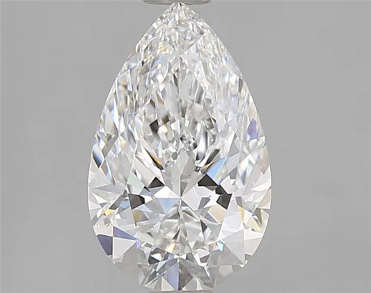 2.08ct Pear Lab Grown Diamond (Colour D, Clarity VS1, IGI Certified)
