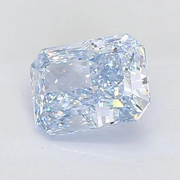2.08ct Radiant Lab Grown Diamond (Colour Fancy Blue, Clarity VVS2, IGI Certified)