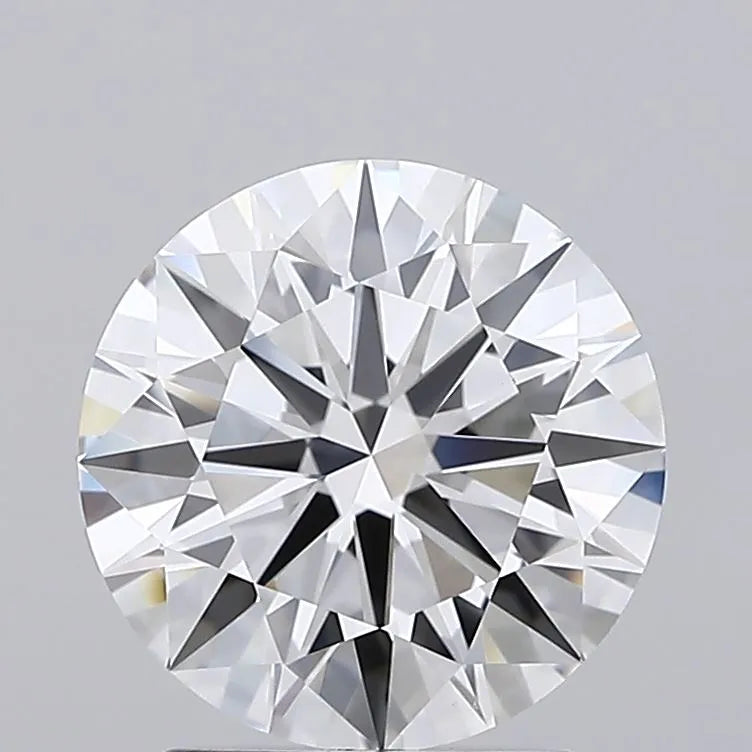 2.21ct Round Lab Grown Diamond (Colour E, Clarity IF, Cut ID, IGI Certified)
