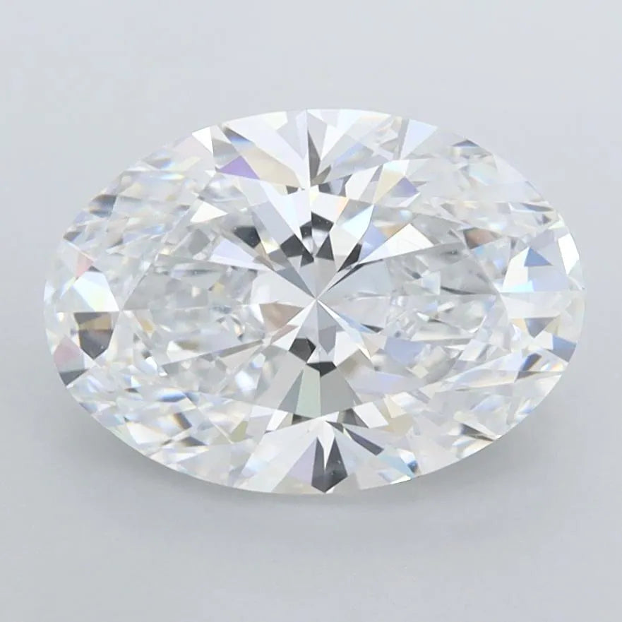 2.29ct Oval Lab Grown Diamond (Colour D, Clarity FL, IGI Certified)