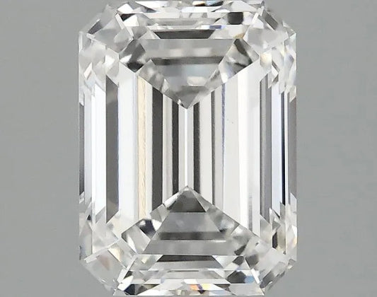 2.34ct Emerald Lab Grown Diamond (Colour E, Clarity VVS2, IGI Certified)