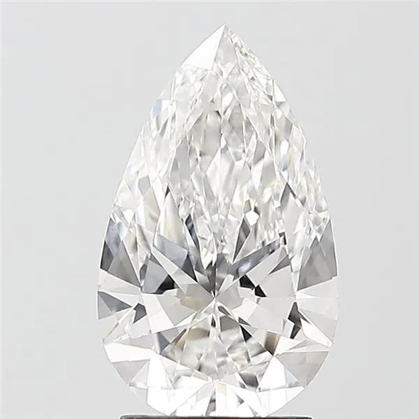 2.35ct Pear Lab Grown Diamond (Colour F, Clarity VS1, IGI Certified)