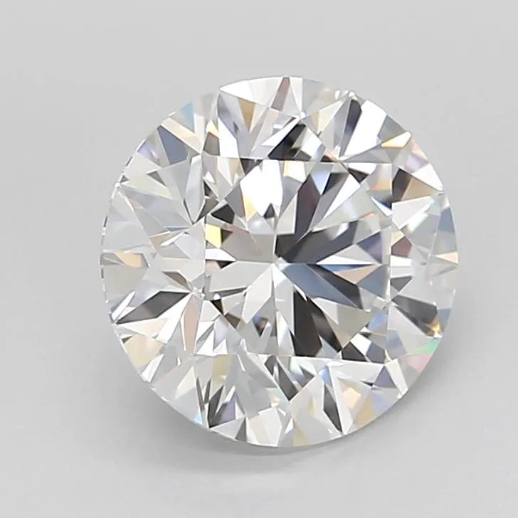 2.40ct Round Lab Grown Diamond (Colour D, Clarity IF, Cut ID, IGI Certified)
