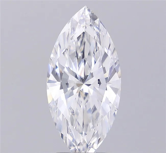 2.50ct Marquise Lab Grown Diamond (Colour D, Clarity IF, IGI Certified)