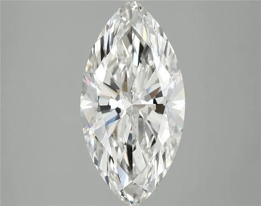 2.50ct Marquise Lab Grown Diamond (Colour F, Clarity VS2, IGI Certified)