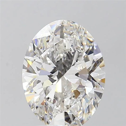 2.50ct Oval Lab Grown Diamond (Colour F, Clarity VS1, IGI Certified)