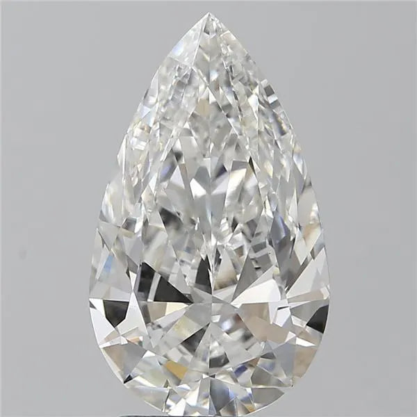 2.50ct Pear Lab Grown Diamond (Colour F, Clarity VVS2, IGI Certified)