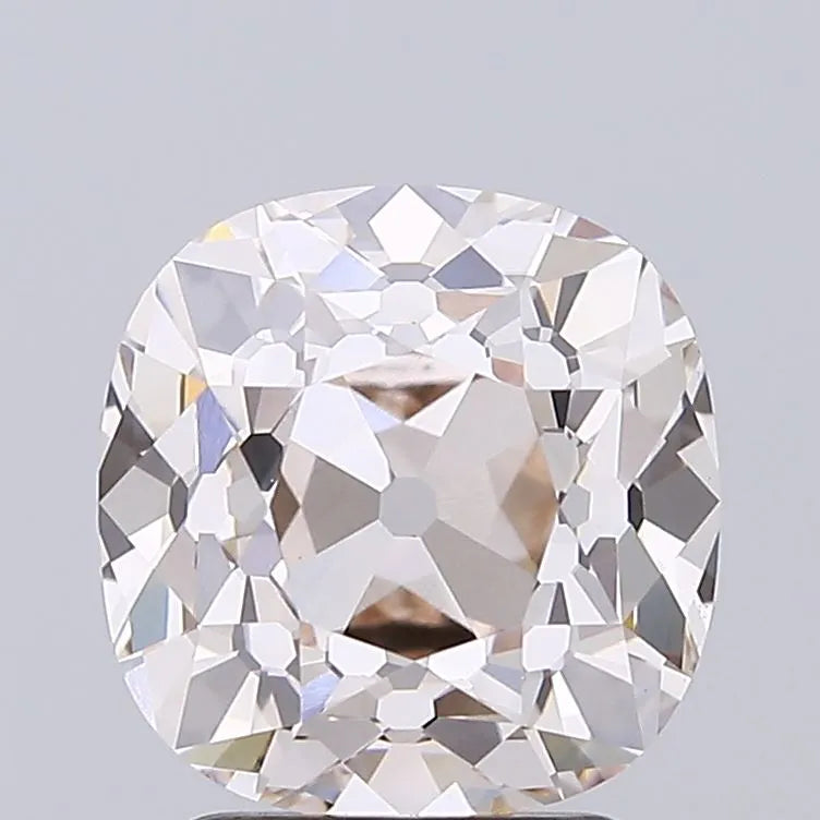 2.51ct Cushion Lab Grown Diamond (Colour K, Clarity VVS2, IGI Certified)