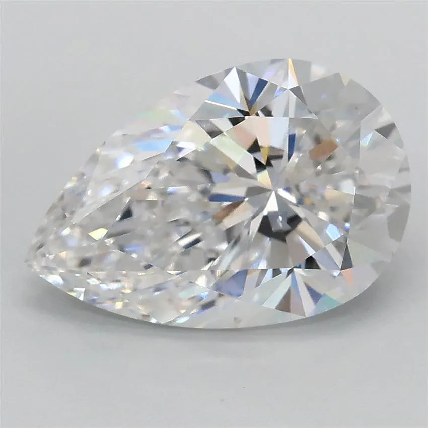 2.52ct Pear Lab Grown Diamond (Colour D, Clarity VVS2, IGI Certified)