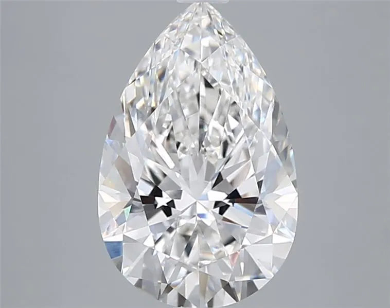 2.52ct Pear Lab Grown Diamond (Colour G, Clarity VVS2, IGI Certified)