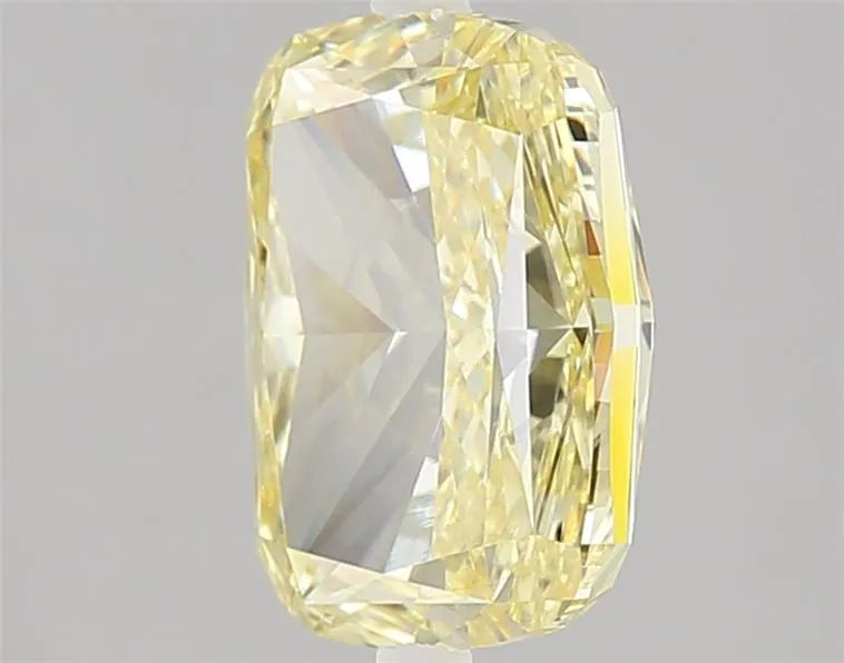 2.54ct Cushion modified Lab Grown Diamond (Colour Fancy Intense Yellow, Clarity VS1, IGI Certified)