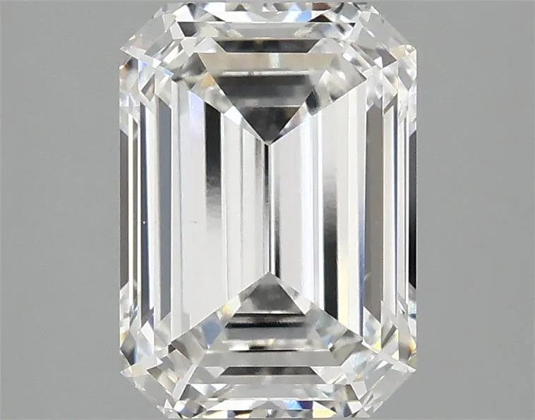 2.56ct Emerald Lab Grown Diamond (Colour D, Clarity VS1, IGI Certified)