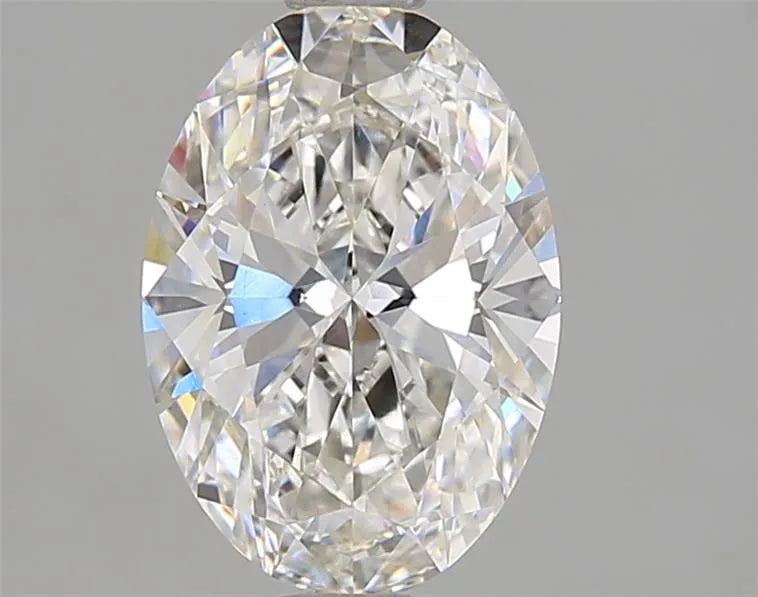 2.56ct Oval Lab Grown Diamond (Colour F, Clarity VVS2, IGI Certified)