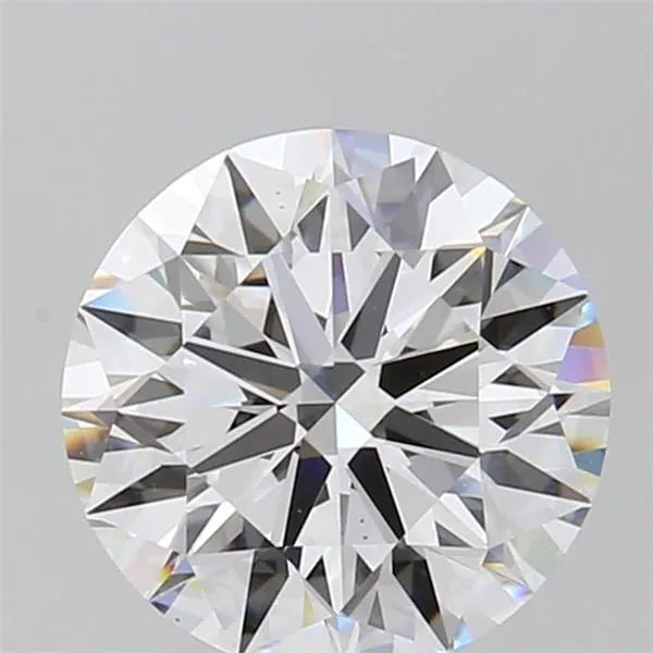 2.57ct Round Lab Grown Diamond (Colour D, Clarity IF, Cut ID, IGI Certified)