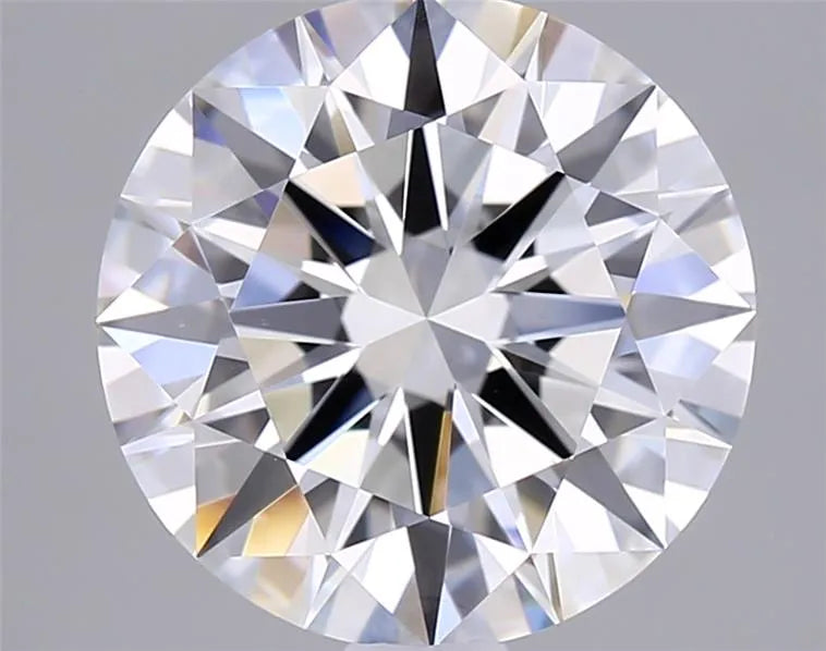 2.57ct Round Lab Grown Diamond (Colour D, Clarity VS1, Cut EX, IGI Certified)