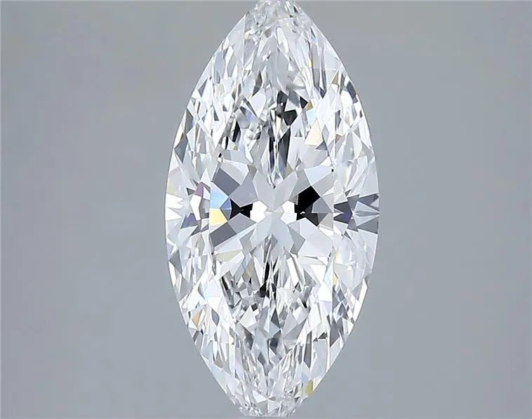 2.58ct Marquise Lab Grown Diamond (Colour D, Clarity VVS1, IGI Certified)