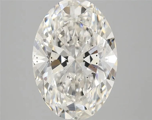 2.58ct Oval Lab Grown Diamond (Colour F, Clarity SI1, IGI Certified)