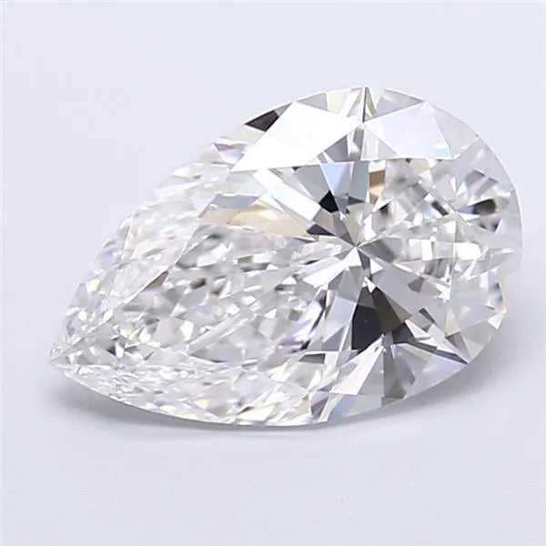 2.62ct Pear Lab Grown Diamond (Colour D, Clarity VVS1, IGI Certified)