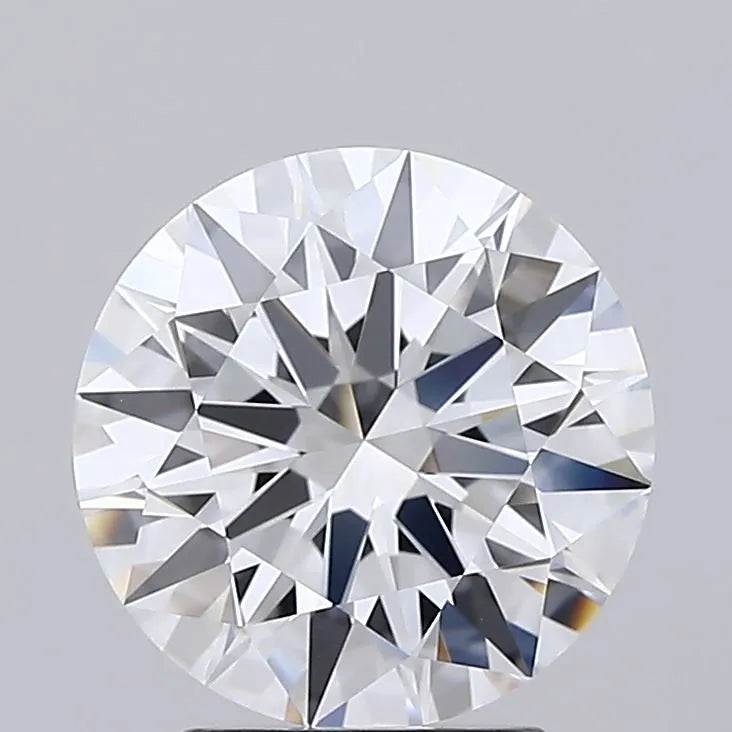 2.66ct Round Lab Grown Diamond (Colour E, Clarity IF, Cut ID, IGI Certified)