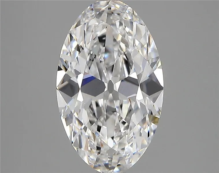 2.81ct Oval Lab Grown Diamond (Colour D, Clarity VVS2, IGI Certified)