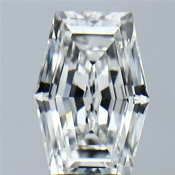 2.84ct Hexagonal Lab Grown Diamond (Colour E, Clarity VVS2, IGI Certified)