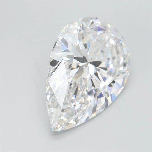 2.88ct Pear Lab Grown Diamond (Colour D, Clarity VVS1, IGI Certified)