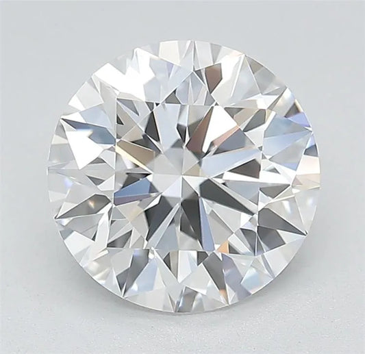 2.90ct Round Lab Grown Diamond (Colour D, Clarity VVS1, Cut ID, IGI Certified)