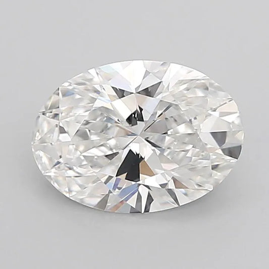 2.98ct Oval Lab Grown Diamond (Colour E, Clarity VVS2, IGI Certified)