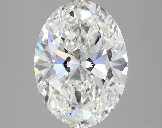 3.00ct Oval Lab Grown Diamond (Colour E, Clarity VS2, IGI Certified)