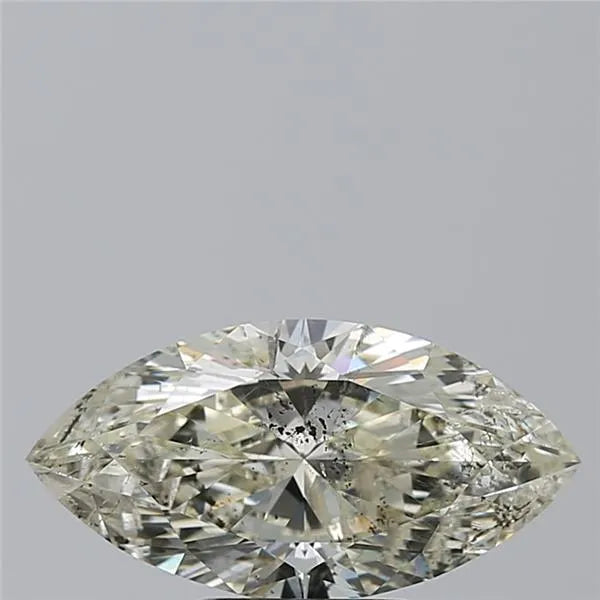 3.01ct Marquise Natural Diamond (Colour K, Clarity SI2, HRD Certified)