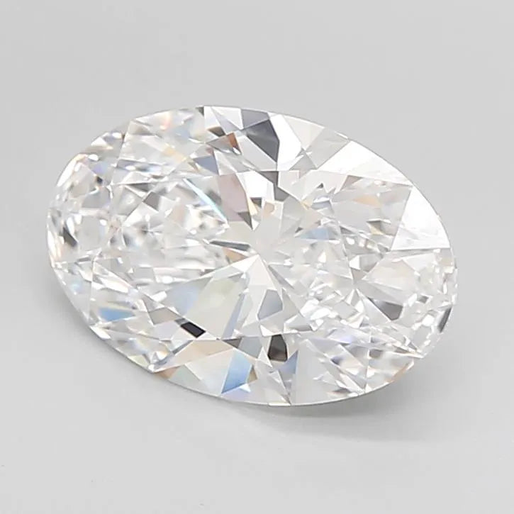3.01ct Oval Lab Grown Diamond (Colour D, Clarity FL, Cut EX, IGI Certified)