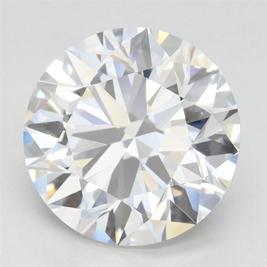 3.01ct Round Lab Grown Diamond (Colour D, Clarity IF, Cut ID, IGI Certified)