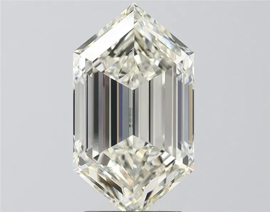3.02ct Hexagonal Lab Grown Diamond (Colour I, Clarity VVS2, IGI Certified)