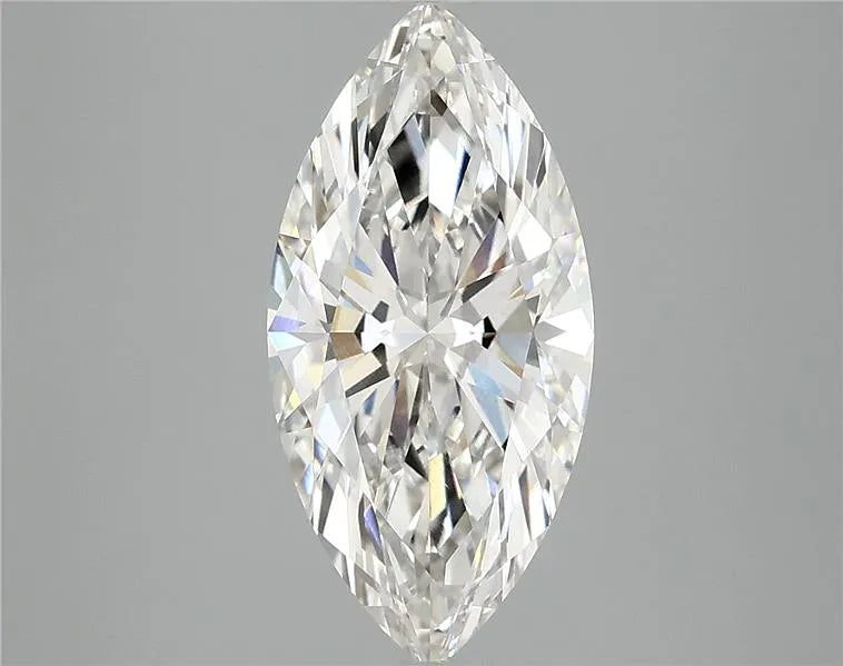 3.02ct Marquise Lab Grown Diamond (Colour G, Clarity VVS2, IGI Certified)