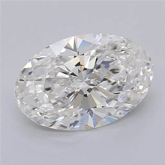 3.02ct Oval Lab Grown Diamond (Colour G, Clarity VS1, IGI Certified)