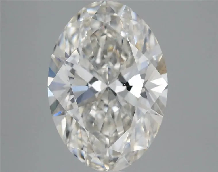 3.02ct Oval Lab Grown Diamond (Colour G, Clarity VVS2, IGI Certified)