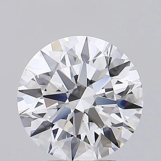 3.02ct Round Lab Grown Diamond (Colour D, Clarity IF, Cut ID, IGI Certified)