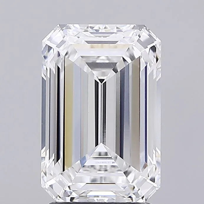 3.04ct Emerald Lab Grown Diamond (Colour E, Clarity VVS1, IGI Certified)