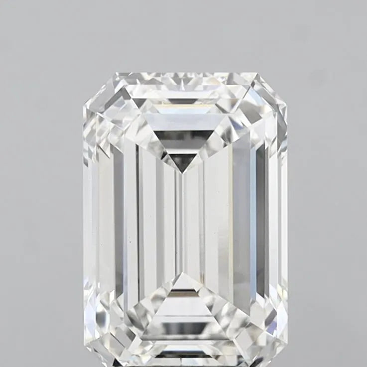 3.04ct Emerald Lab Grown Diamond (Colour F, Clarity VVS2, IGI Certified)
