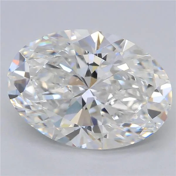3.04ct Oval Lab Grown Diamond (Colour E, Clarity VVS2, IGI Certified)