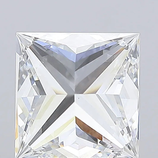 3.04ct Princess Lab Grown Diamond (Colour E, Clarity FL, IGI Certified)