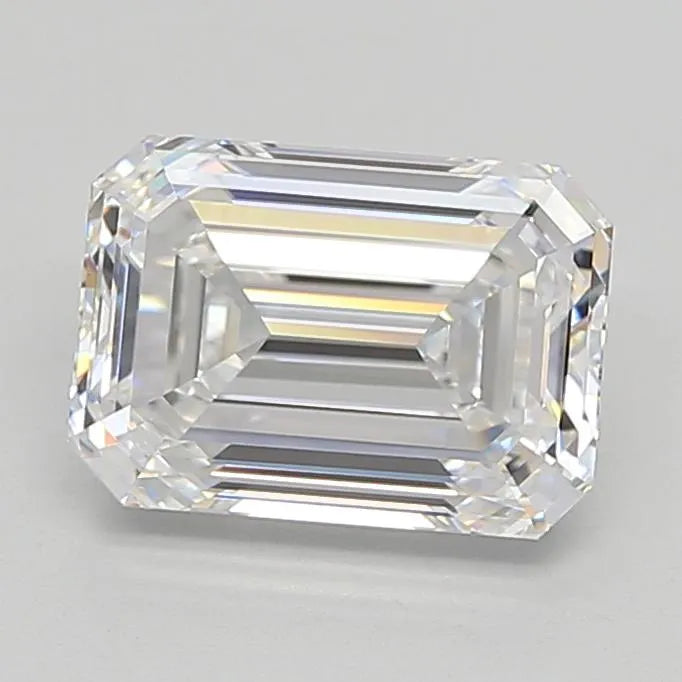 3.05ct Emerald Lab Grown Diamond (Colour E, Clarity IF, IGI Certified)