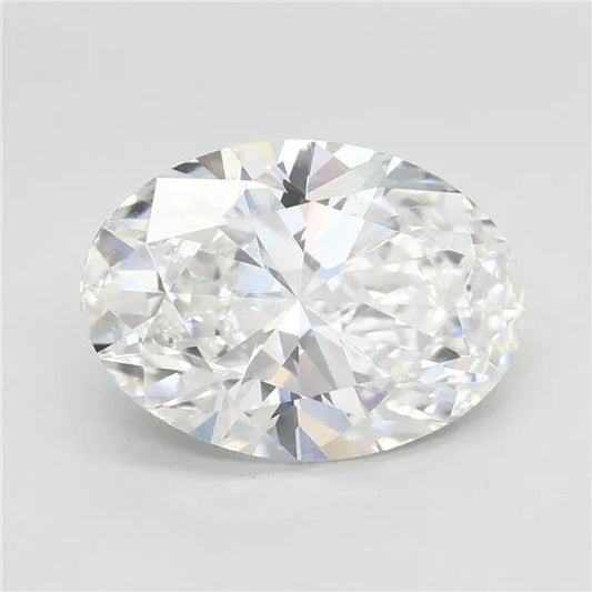3.05ct Oval Lab Grown Diamond (Colour E, Clarity VVS2, IGI Certified)