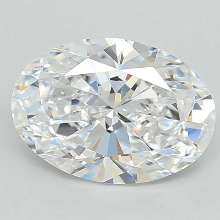 3.06ct Oval Lab Grown Diamond (Colour E, Clarity VVS1, IGI Certified)