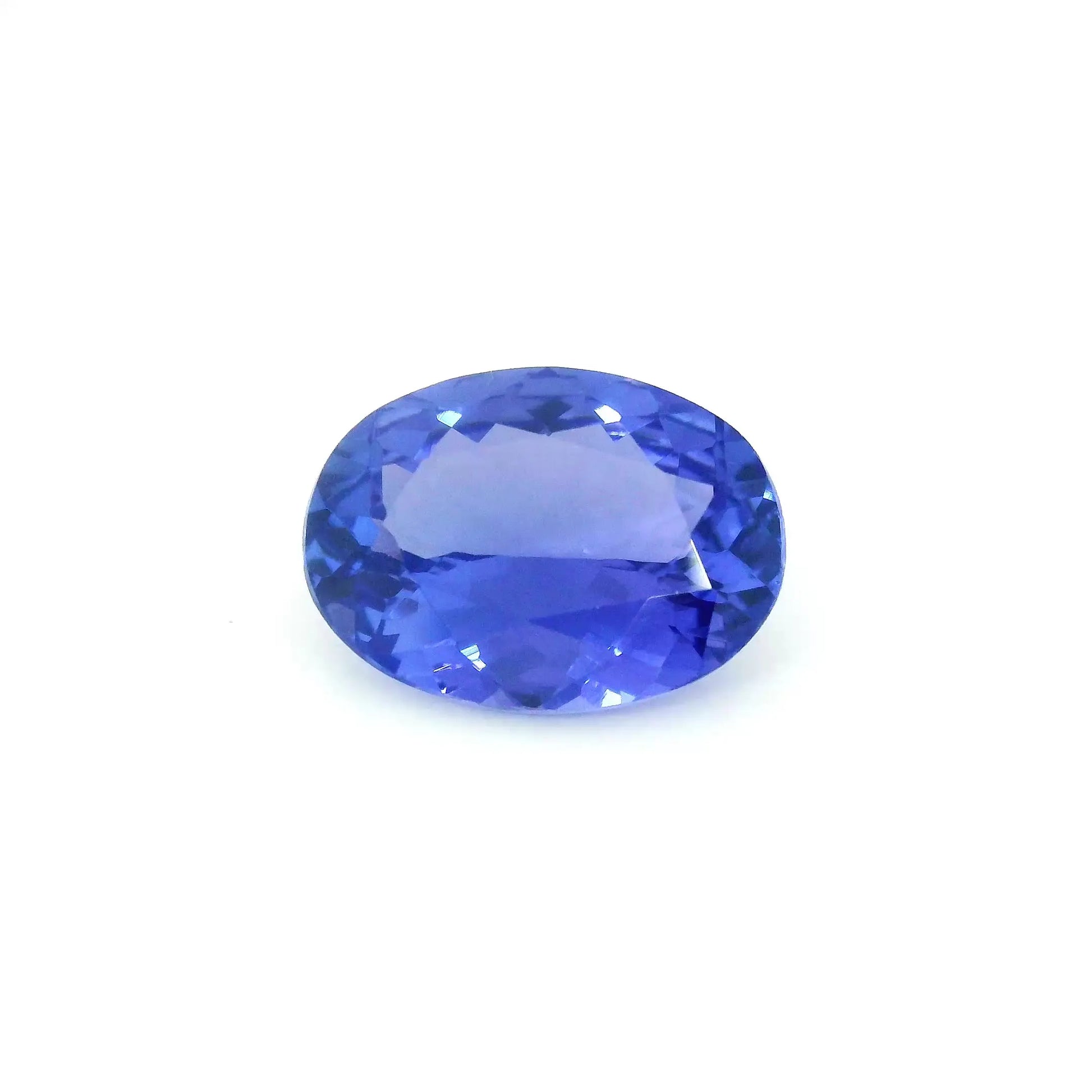 3.06ct Oval Natural Tanzanite (Colour Blue, Clarity Eye Clean, Cut Faceted)