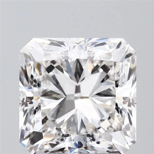 3.06ct Square radiant Lab Grown Diamond (Colour G, Clarity VVS2, IGI Certified)