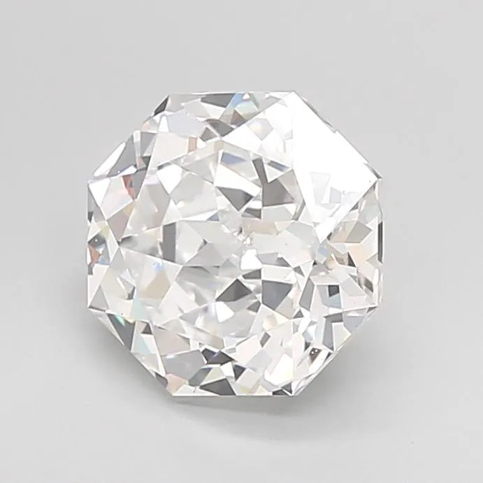 3.07ct Octagonal Lab Grown Diamond (Colour D, Clarity VS1, IGI Certified)