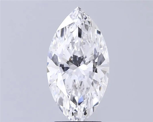 3.08ct Marquise Lab Grown Diamond (Colour E, Clarity VVS1, IGI Certified)