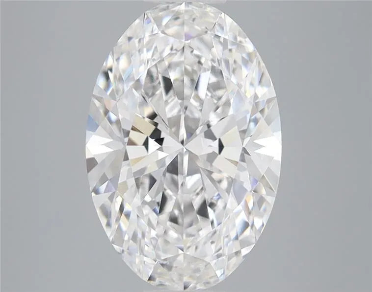 3.08ct Oval Lab Grown Diamond (Colour D, Clarity VVS2, IGI Certified)
